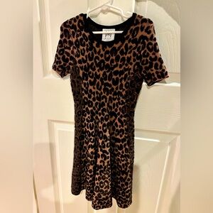 Milly Minis Leopard Print Kids Dress